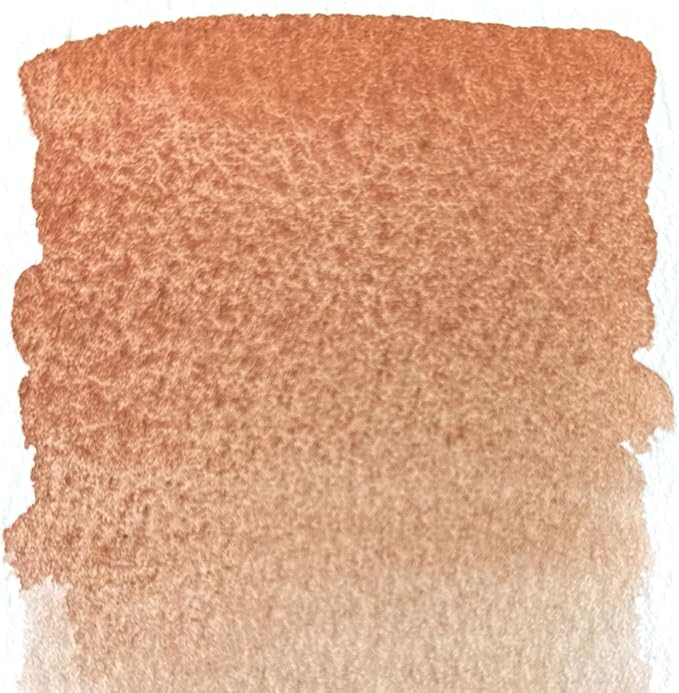 L'oeil (Genuine Minerals) Professional Artist Grade Extra Fine Handmade Watercolor 15ml Paint Tube, 5 Fl Oz, Natural Granulation, Rich Colour Luminosity, Lightfast Non-fading, Archival Quality (Red Jasper)