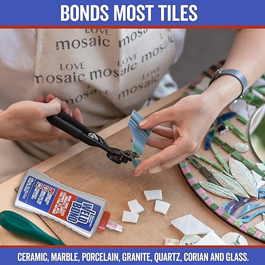 Weldbond Wood Glue for Furniture Heavy Duty, Wood Glue for Woodworking, Bonds Most Anything Including Glass Crafts Ceramic Tile Mosaic Stones Pottery Jewelry & More. Non-Toxic PVA 5.4 oz / 160ml