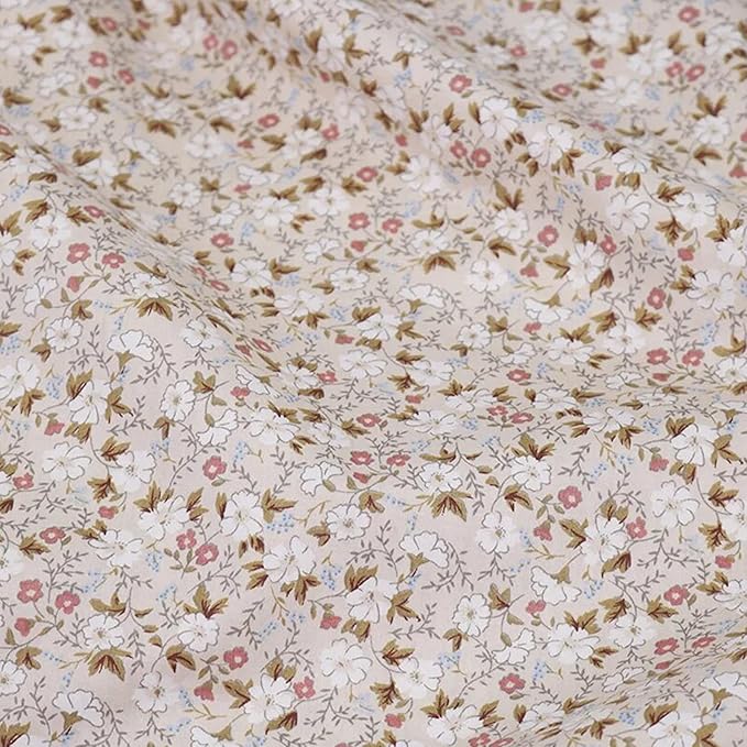 Charm Packs for Quilting 5 inch, Vintage Floral Print Cotton Quilting Fabric Squares 5x5, 42 5 inch Charm Squares, Precuts 5x5 Quilt Fabric for Quilting, Patchwork, Crafts, and Home Decor
