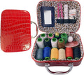 MaryLavender Sewing Kit Portable Sewing Supplies Accessories Box with Thread, Needles, Scissors