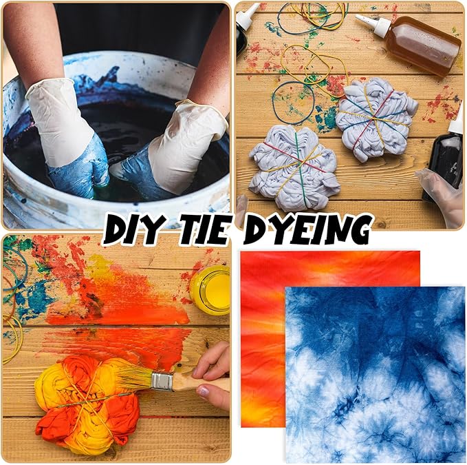 Ganeen 40 Pcs 20" x 20" Cotton Fabric DIY Making Supplies Quilting Patchwork Fabric Cotton Printed Craft Fat Quarter Bundles DIY for Quilting Patchwork Cushions(White)