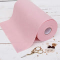 Threadart Premium Felt Roll - 12" x 10yd - Light Pink | Soft Wool-Like Feel | 1.2mm Thick Fabric for DIY Crafts, Sewing, Crafting Projects | Compatible with Cricut Maker