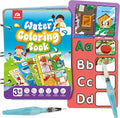 Coogam Water Painting Color Book - 12 Double Sided Water Color Book, Aqua Doodle Drawing for Kids Age 3-8 Year Old, Educational Learning Gifts for Birthday Christmas