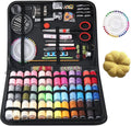 Sewing Kit for Adults, 183PCS Needle and Thread Kit with Basic Sewing Supplies and Accessories for Travel Small Fixes, Emergency Repairs, Hand Sewing, Beginners, Starter