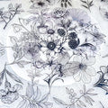 50Pcs Black Transparent Waterproof Plant Stickers for Scrapbooking, Journaling & Crafts – Floral & Botanical Decals for Resin Art Projects, Planners, Cards, Gifts