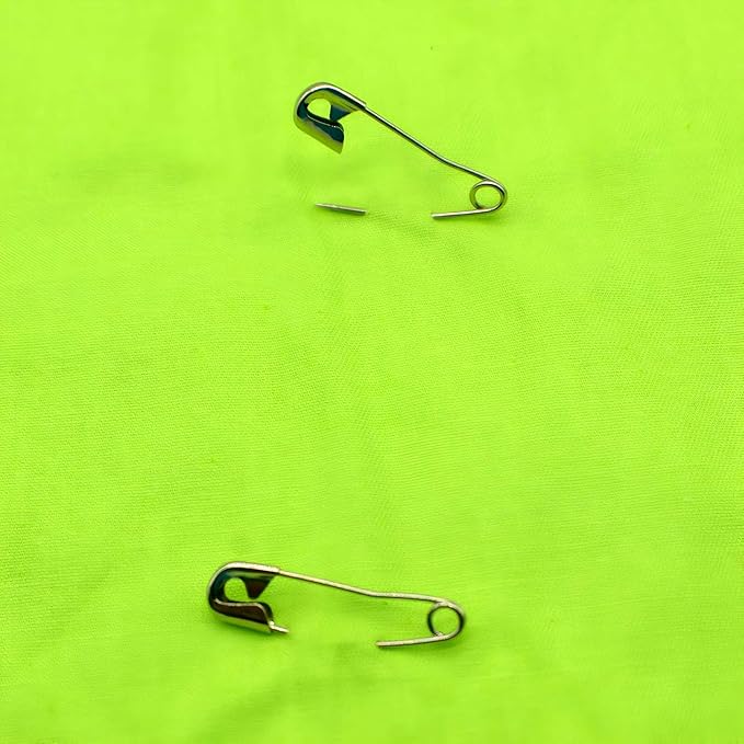 Curved Safety Pins for Quilting, Basting Pins, Size 1, 150-count
