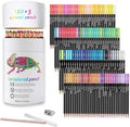 KALOUR Premium Colored Pencils,Set of 120 Colors,Artists Soft Core with Vibrant Color,Ideal for Drawing Sketching Shading,Coloring Pencils for Adults Beginners