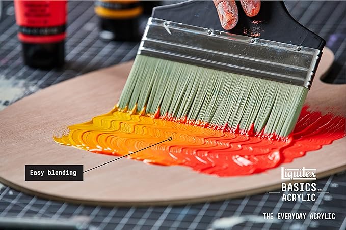 Liquitex BASICS Acrylic Paint Set, 36 x 22ml (0.74-oz) Tube Paint Set