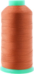 Mandala Crafts Size 92 280D T90 Bonded Nylon Thread - Rust 1100 YDs Tex 90 Heavy Duty Sewing Threads for Leather, Jeans, Weaving, Outdoor Marine Upholstery