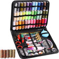 229 Pcs Sewing Kit Professional Sewing Supplies Accessories Including Needles Thread Scissors Measure Tape and More for Home Work Travel Emergency