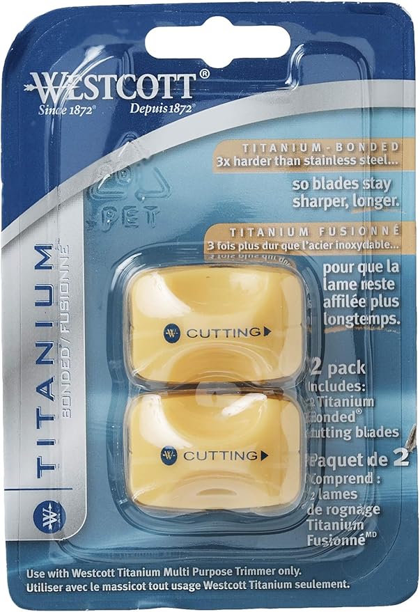Westcott Paper Trimmer With Titanium Bonded Cut And Score Blades, 12"