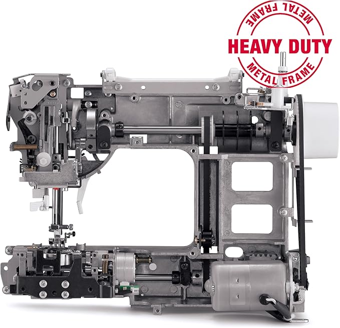 SINGER Heavy Duty 4423 High Speed Sewing Machine with Accessory Kit | Strong Motor With Enhanced Piercing Power, 97 Stitch Applications, Full Metal frame, 1-step Buttonhole & LED Light