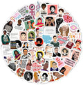 BulbaCraft Feminist Stickers for Water Bottle and Laptop - Feminism Party Supplies & Decorations, Female Empowerment & Equality Stickers, Girl Power Waterproof Vinyl Decals, Gifts for Women & Men