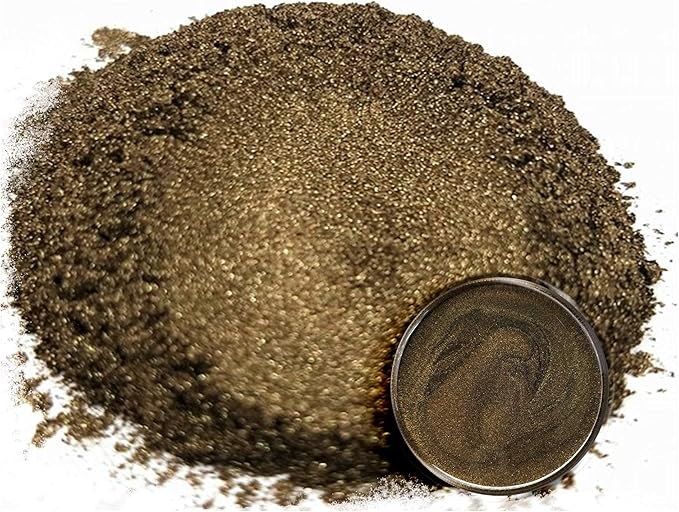 Eye Candy Premium Mica Powder Pigment “Shinai Brown” (25g) Multipurpose DIY Arts and Crafts Additive | Woodworking, Epoxy, Resin, Bath Bombs, Soap, Nail Polish, Lip Balm (Shinai Brown, 25G)