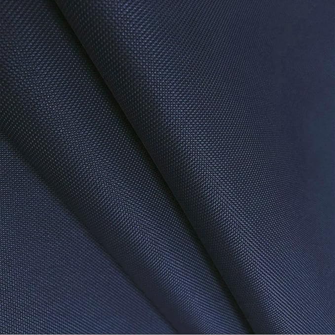 Waterproof Canvas Fabric by The Yard 600D Upholstery Cordura Fabric 58" Wide for Chairs Indoor Outdoor Water Resistant Canvas Polyester Material Sewing DIY Cloth, 3 Yards Navy Blue