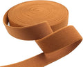 Dortrue 1 Inch 10 Yard Coffee Sewing Elastic Band Heavy Stretch High Elasticity Elastic Spool for Sewing Pants Waistband, Straps, Craft DIY Projects