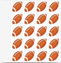 600 PCS Football Stickers for Kids, Football Sticker Rugby Stickers Sports Ball Themed Decals for Crafts Scrapbooks Envelopes Gifts Classroom Teacher Birthday Party Decor, 1.5 Inch