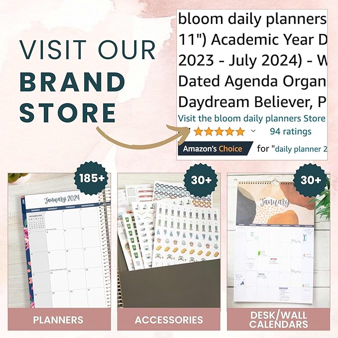 bloom daily planners Holiday Seasonal Planner Sticker Sheets - Vintage Seasonal Sticker Pack - Removable & Repositionable - Over 310 Stickers Per Pack!