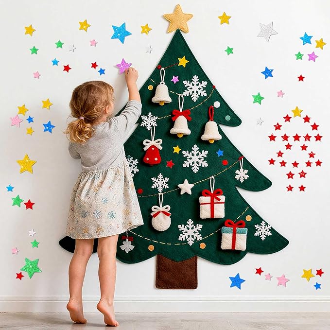 1376Pcs Foam Star Stickers,Glitter Foam Stickers Small Large Star Shape Sticker Self Adhesive,8Sheets Colorful Sticker for Kids Reward Arts Crafts Supplies Scrapbook Christmas Decor(8,Multicolor)
