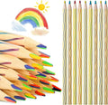 12 Colored Pencils Valentines Day Gifts for Kids Teen Girls Adult, Rainbow Pencils Party Favors Art Supplies Drawing Pencil, Back to School Gift, Easter Basket Gifts for Kids 8-12 Year Old
