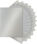28 Sheets Shimmer Silver Cardstock 8.5 x 11 Metallic Paper, 250gsm/92lb Premium Heavyweight Card Stock for DIY Card Making, Greeting Cards, Wedding Invitations, Paper Crafting