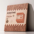 ROBOTIME 3mm Plywood for Laser Cutting, 6 Pcs Bubinga 1/8 Plywood Sheets, Crafting Wood for DIY Projects, Thin Bubinga Wood Sheets Laser Engraving Material, 12" x12“