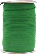 Mandala Crafts 55 Yards 1/2 Inch Green Double Fold Bias Tape for Sewing - Bias Binding Tape for Quilting Binding, Hemming, Seam, and Fabric Piping