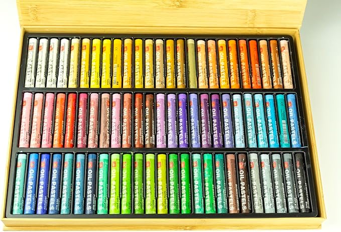 Soft Oil Pastels (Classic, 72-color set)