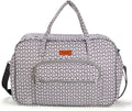 Yarn Storage Organizer, Knitting Crossbody Bag, Large Crochet Tote Bag Yarn Holder Case for Carrying Projects, Knitting Needles, Crochet Hooks and Other Accessories (Gray-Arrow)