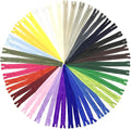 Zippers for Sewing, DOITEM 48 pcs 50cm/20 Inch Multicolor Nylon Coil Zippers for Sewing and Crafts 24 Colors
