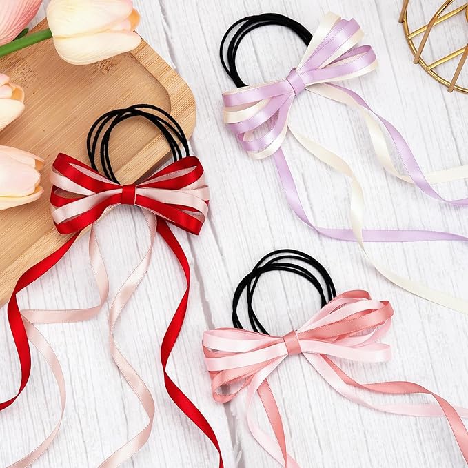 3/8" x 25 Yards Satin Ribbon, Dark Red Silk Ribbon Ideal for Gift Wrapping, Floral Bouquets, Crafts, Wedding Party Decorations, Christmas and Sewing Projects