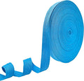 40 Yards Herringbone Twill Tape for Sewing,Pet Collar,Gift Wrapping Home Deco -3/4 inch Turquoise Cotton Webbing Straps-Natural Bias Binding Tape for Handles, Crafting & DIY Projects