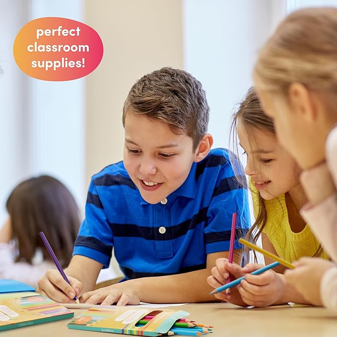 THE TWIDDLERS 24 Packs of Coloring Pencils, 12 Pencils Per Box, 288 Total - 7" Full Length Multipack Drawing Set, Bulk Classroom Party Favors, Art Sketching Pencils for Kids & Adults
