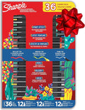 Sharpie Creative Markers Variety Pack, Water-Based Acrylic Paint Markers, Assorted Tips and Colors, 36 Count