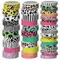 40 Rolls Washi Tape Set - Decorative Tape, Lucky Leopard Colored Tape, Scrapbook Washi Tape for Journaling, Scrapbook Tape, Craft Tape, Washintape