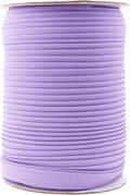Mandala Crafts 55 Yards 1 Inch Lilac Double Fold Bias Tape for Sewing - Bias Binding Tape for Quilting Binding, Hemming, Seam, and Fabric Piping