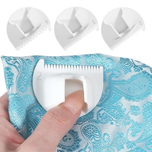 3PCS Finger Sewing Ruler Sewing Needle Gauge Measuring Tool Edge Stitch Lock Sewings Gauge for DIY Edge Even Stitching Lock Kit Quilting for Beginners and Seniors