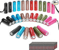 EverBrite 30-Pack Mini Flashlight Set, Aluminum LED Handheld Torches with Lanyard, Assorted Colors, 90xAAA Batteries Included for Emergency, Night Reading, Camping, Power Outage, Bulk Holiday Gifts