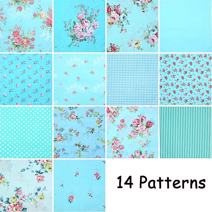 Charm Packs for Quilting 5 inch - 42 5" Charm Squares - Soft Cotton Fabric Quilt Squares 5x5 for Quilting, Sewing, Patchwork, Bags, and Crafts