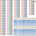 50 Pack Mini Acrylic Paint Set, 12 Colors Washable Acrylic Paint Strips with 100Pcs Painting Brushes for Kids&Adults Paint, 700PCS Kids Painting Kit for Birthday Party Favor, Classroom, Art Gift