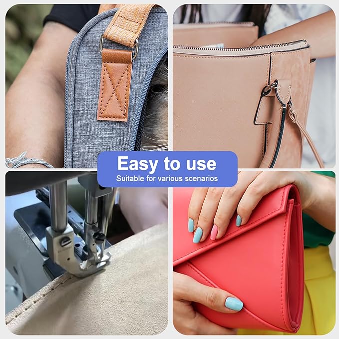Extra Strong Bonded Nylon Thread #69 Tex70 – 16 OZ, 6000yds, Versatile Stitching Solution for Leather, Upholstery, Canvas Repair and More (Tawny Brown)