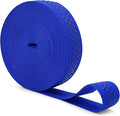 Mandala Crafts 1 Inch Elastic Silicone Gripper Tape for Clothing - 10 Yds Dotted Non Slip Elastic Band for Sewing - Royal Blue Silicone Flat Fabric Stretchy Ribbon Straps