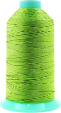 Mandala Crafts Size 277 840D T270 Bonded Nylon Thread - Apple Green 800 YDs Tex 270 Heavy Duty Sewing Threads for Leather, Jeans, Weaving, Outdoor Marine Upholstery