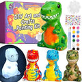 dededa Paint Your Own Dinosaur Lamp Kit, Arts and Crafts for Kids, Art Supplies Painting Kits Dinosaur Toys for Kids 8-12, Christmas Halloween Birthday Gifts for Boys Girls Ages 4 5 6 7 8 9 10 11 12+