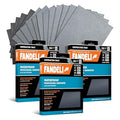 Fandeli | Waterproof Sandpaper | for Car Polishing, Wooden Furniture Sanding and Metal Sanding | Water Resistant (Assorted Grits (220, 320, 400)