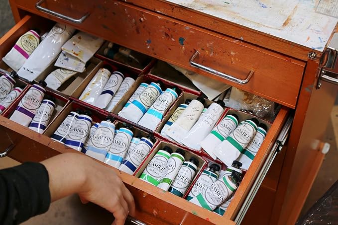 Gamblin Artist Oil Paint Set For Professionals - EARTH SET - 37ml Tubes