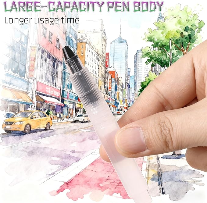 2026 New Creative Stress Relief Kit Watercolor Workbook, DIY 3-Fold Watercolor Painting Pad for Beginners & Enthusiasts, All-in-One Travel Art Kit (B Set)