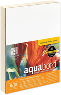 Ampersand Art Supply Watercolor Painting Panel: Museum Series Aquabord, 1-1/2 Inch Cradled Profile, 8" x 10"