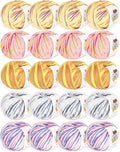Katech 20 Skeins Cotton Yarn for Crocheting-55% Cotton 45% Acrylic-4 Medium (Worsted)-Super Soft Milk Cotton Yarn-Great Crochet and Knitting Starter Kit for Colorful Craft（Color G）