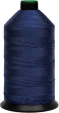Extra Strong Bonded Nylon Thread #138 Tex135 – 16 OZ, 3000yds, Versatile Stitching Solution for Leather, Upholstery, Canvas Repair and More (Royal Blue)